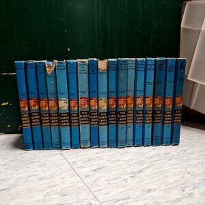 Vintage The Hardy Boys Hardcover Book Collection